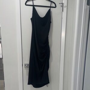 Zara Black Asymmetrical Dress